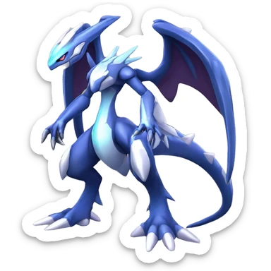 Cool Cute Edgy Shiny Godly Ethereal Digimon-Genesect-Dialga-Reptile full body sticker