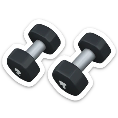 Dumbell  sticker