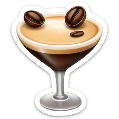 Espresso martini sticker