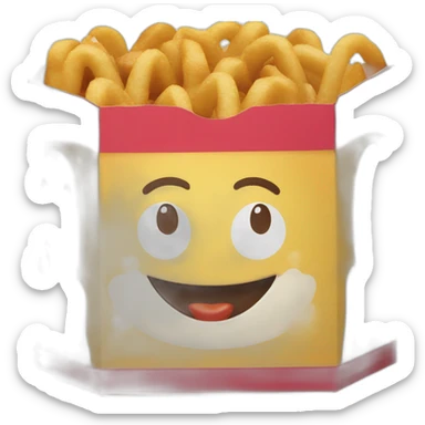 mcdonalds happy meal box sticker