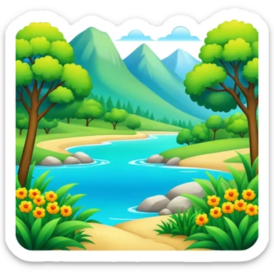 nature sticker