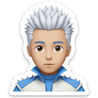 Ekko from the Arcane (a Netflix animation) sticker