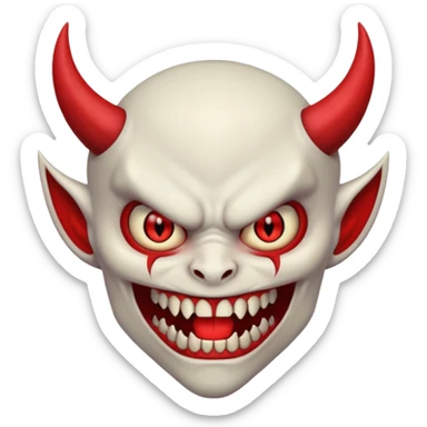 Demon d'animé ou manga sticker