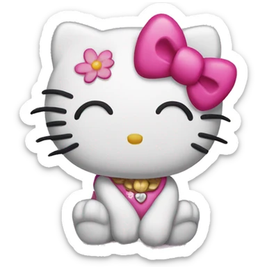 Hello kitty sticker