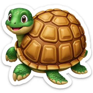 Peanut butter jelly turtle sticker
