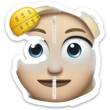 weight loss and measuring  sticker