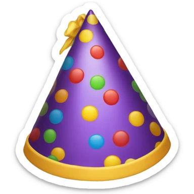 PARTY HAT sticker