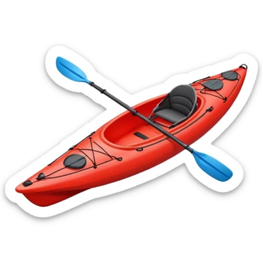 Kayaking sticker