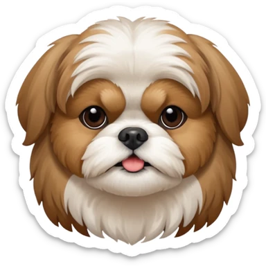 Gimnastic Shitzu sticker