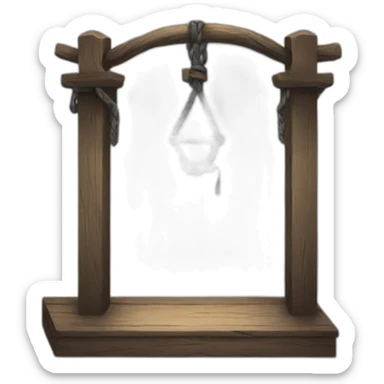 gallows sticker