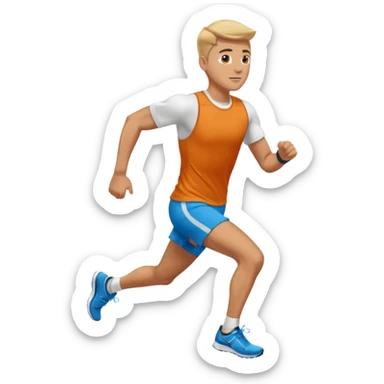 Running to malmø with city name sticker