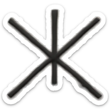 Incomplete document 📄 with ❌ cross Mark on its righ side. sticker