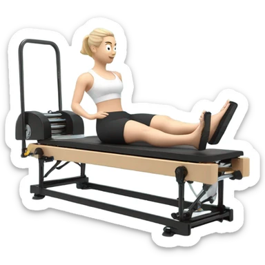 Pilates reformer sticker