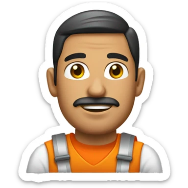 vendedor de loja agropecuária sticker