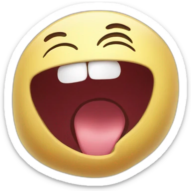 happy blob singing sticker