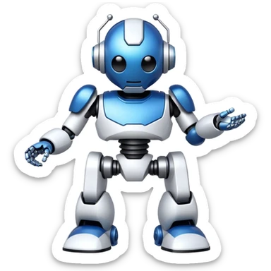 Um robô que represente o Receita Saúde sticker