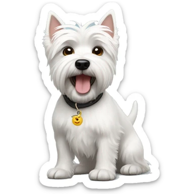 westie sticker
