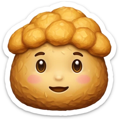 make a nugget emoji no face please sticker