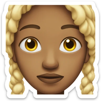 Side eye emoji sticker