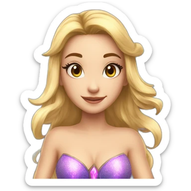 musa enchantix from winx sticker