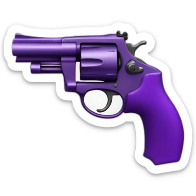 revolver purple sticker