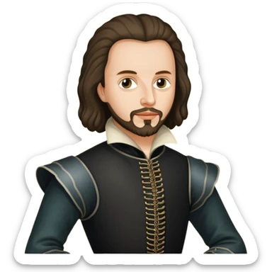 christopher marlowe at the Bull INN in 1593 sticker