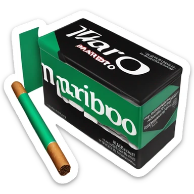 marlboro black menthol sticker