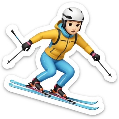Ski sticker