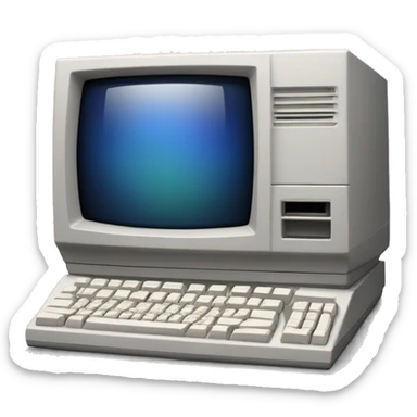 Amiga 1000 Computer  sticker