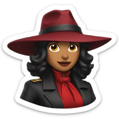 carmen sandiego sticker