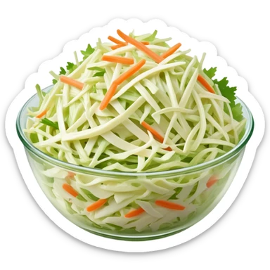 Coleslaw sticker