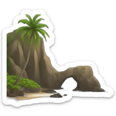 tenerife island sticker