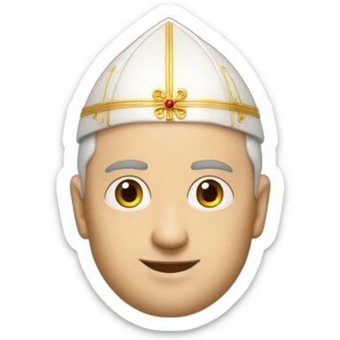 ondrej bartos from Credo ventures as a pope sticker