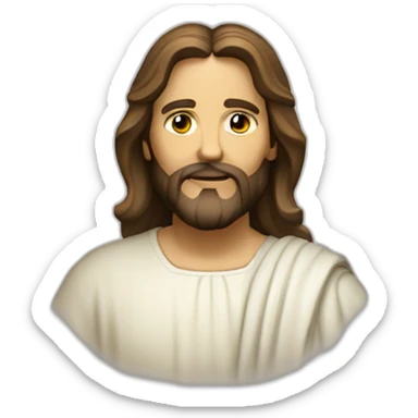 Jesus crusifix sticker
