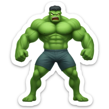Hulk sticker