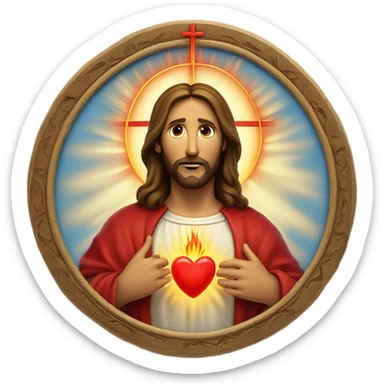 Sacred Heart of Jesus sticker