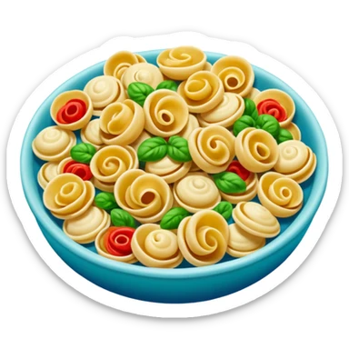 Surreal orecchiette sticker