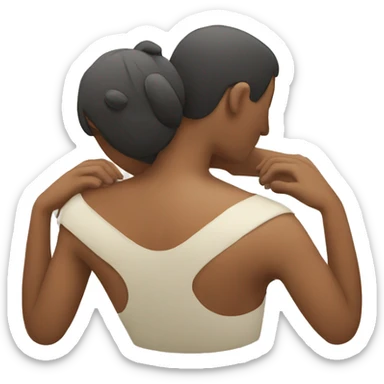 Back massage sticker