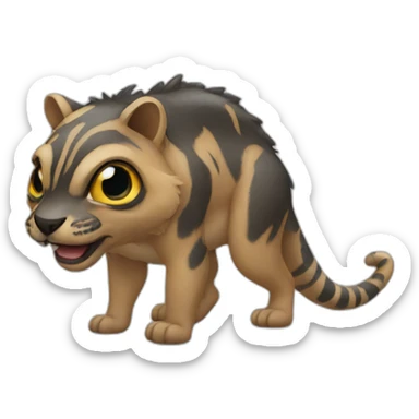 Animal mutation sticker