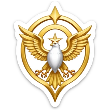 dominus' emblem holy  sticker