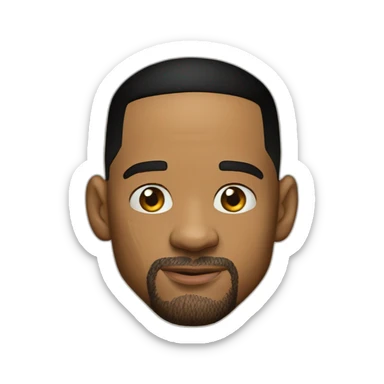 Will Smith sort des coulisses sticker