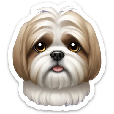 Shihtzu dog sticker