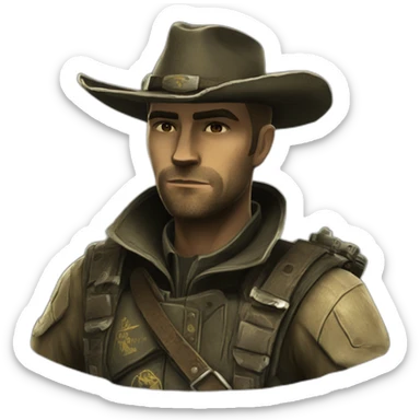 fallout new vegas ncr ranger sticker
