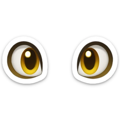 Pikachu face sticker