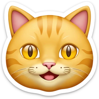in questa emoji 😸 aggiungi due stelle come questa ⭐️ al posto degli occhi  sticker