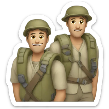 Tours jumelles sticker