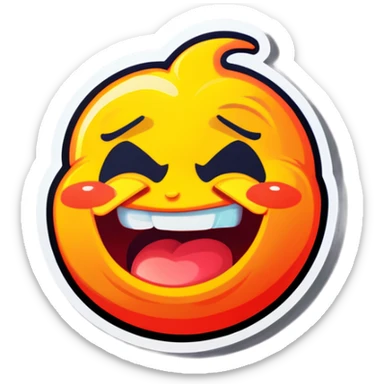 emoji chocking itself  sticker