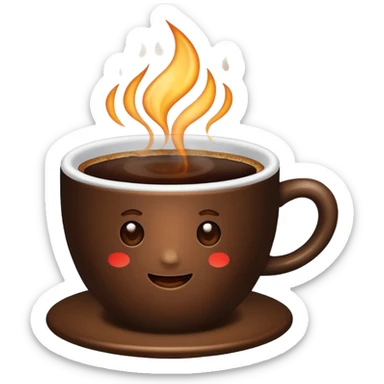 Coffe sticker