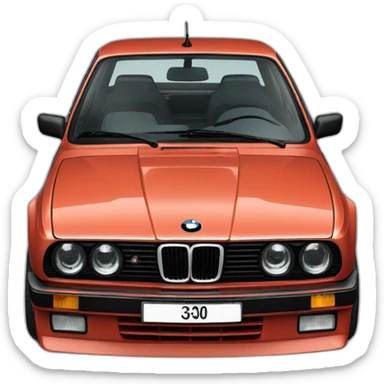 BMW e30 sticker