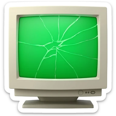 COMPUTER SCREEN (OLD ONE) sticker